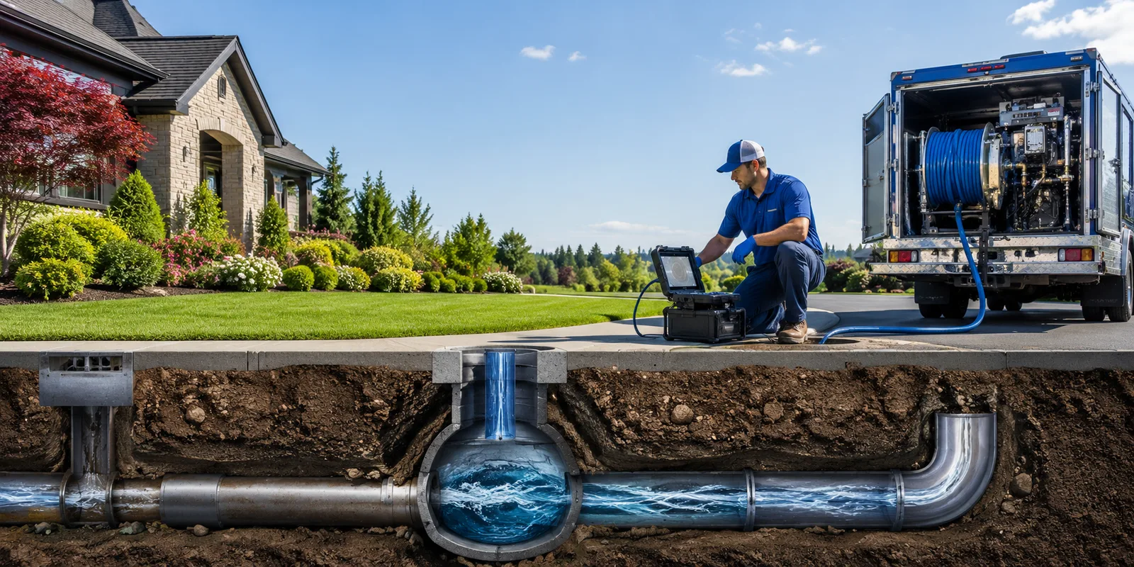 Drainage restoration information for Polkville, NC